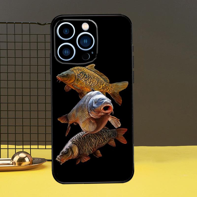 

КАРП РЫБА РЫБАЛКА Чехол для iPhone 12 13 Mini 11 14 16 15 Pro Max XS X XR 7 8 14 16 15 Plus Чехол для телефона iPhone X XS