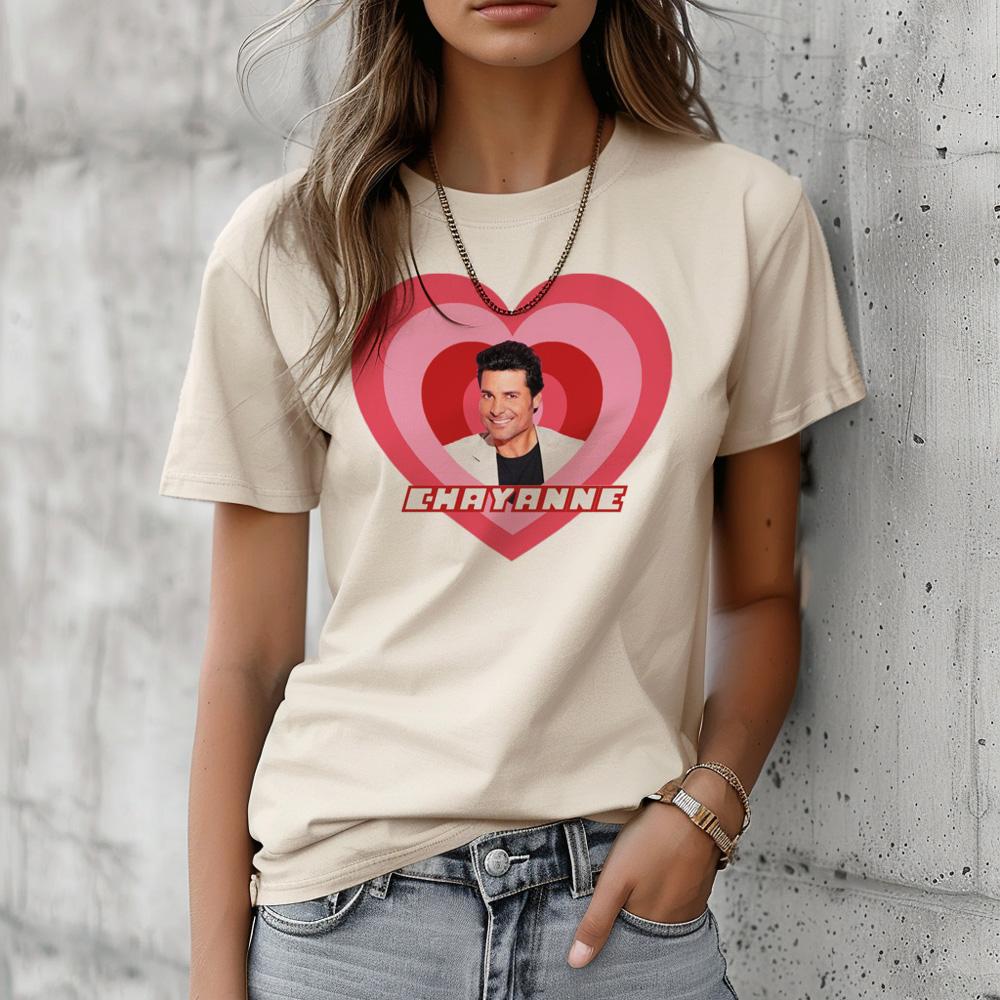 

Женские футболки Chayanne летняя футболка для девушки смешная графическая одежда 4XL