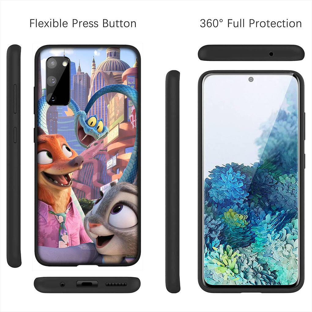 for Samsung Galaxy S25 S24 S23 iPhone 17 16 15 Xiaomi Redmi Note 14 13 12 Plus Pro Max A37 Phone Case Comics Nick Zootopias Garys 2 Judy OPPO Huawei