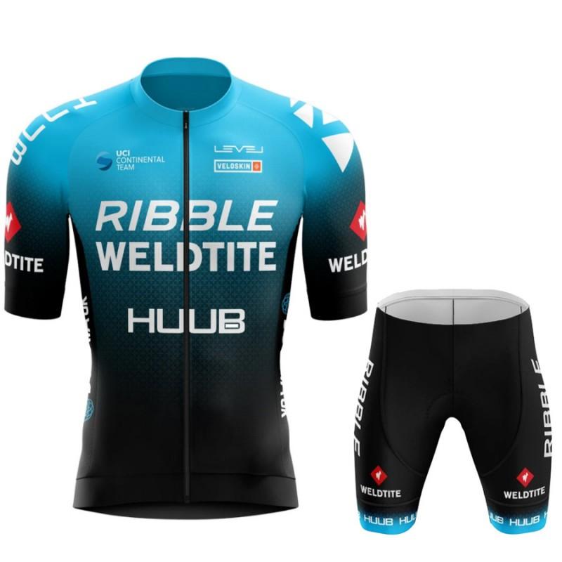 HUUB Mens Cycling Jersey Shorts Set Breathable Quick-Dry Road Mountain Bike Apparel