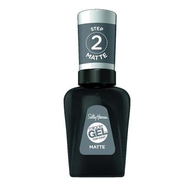 Nail Polish - Sally Hansen - Miracle Gel Top Coat - Matte Effect - 14.7ml - Long-Lasting Finish