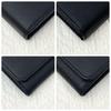 Used Excellent Condition  RFID Built-in PRADA Saffiano Long Wallet with Pass Case, Black