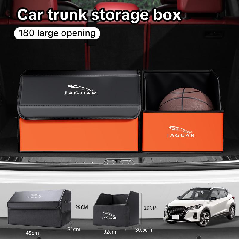 Car Trunk Organizer Box Large Capacity Tools Storage Case Accessories For Jaguar XF XJ XFR XKR S-Type F-Type X-Type F-Pace I-Pac SS17