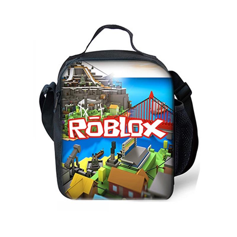 Plecak Roblox o dużej pojemności i z płynnie działającymi podwójnymi zamkami błyskawicznymi do szkoły i podróży