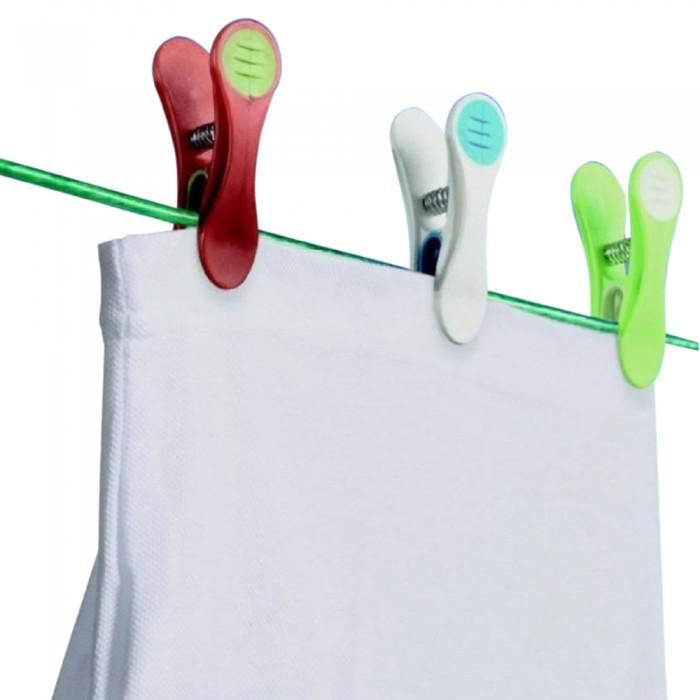 Pinces à linge en plastique SupaHome (Paquet de 10) noir