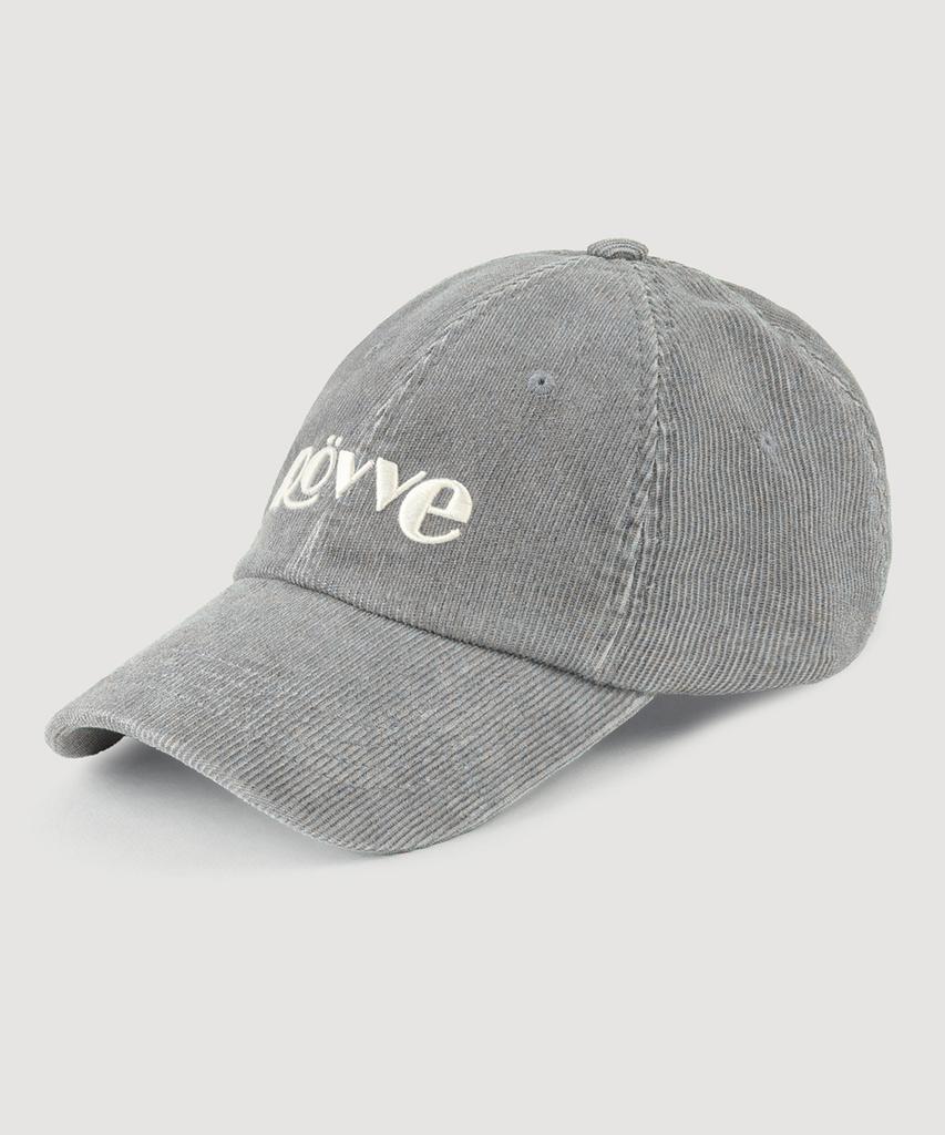 ROVVE Pigment Corduroy Logo Cap (Light Gray)