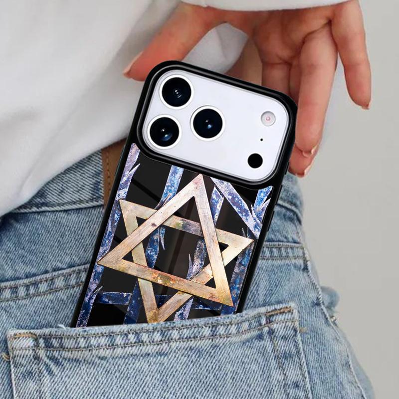 David Jewish Star Symbol Phone Case for iPhone 16e 15 14 13 12 17 Pro Max Plus Air 17pro Cover Coque