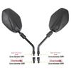 Li Shuang Rearview Mirror for Haojue HJ125K-5, HJ150-7, HJ150-8-C Motorcycles
