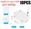 Automatic Door Closer Punch-free 500g-1000g Wire Rope Retractable Automatic Recovery Coil Closing Device Furniture Hardware Tool