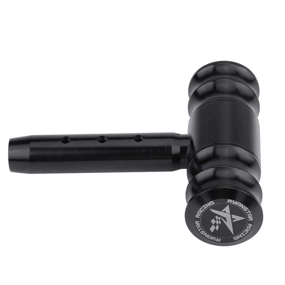 Akozon T-Handle Gear Shift Stick Shifter Handle Manual Auto Car Universal Car Lever Knob Black