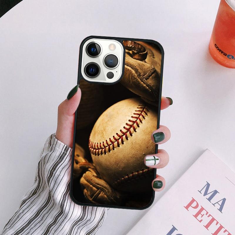 Love Baseball Sport Phone Case For iPhone 17 Air 14 13 12 16Pro Max 15 11 Plus Cover Shell Max coque