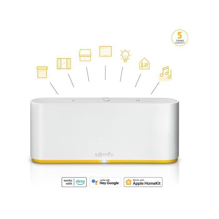 Somfy 1870595 – TaHoma Switch| Commande intelligente pour centraliser et connecter votre logement | Compatible IO, RTS &amp; Zigbee 3.0