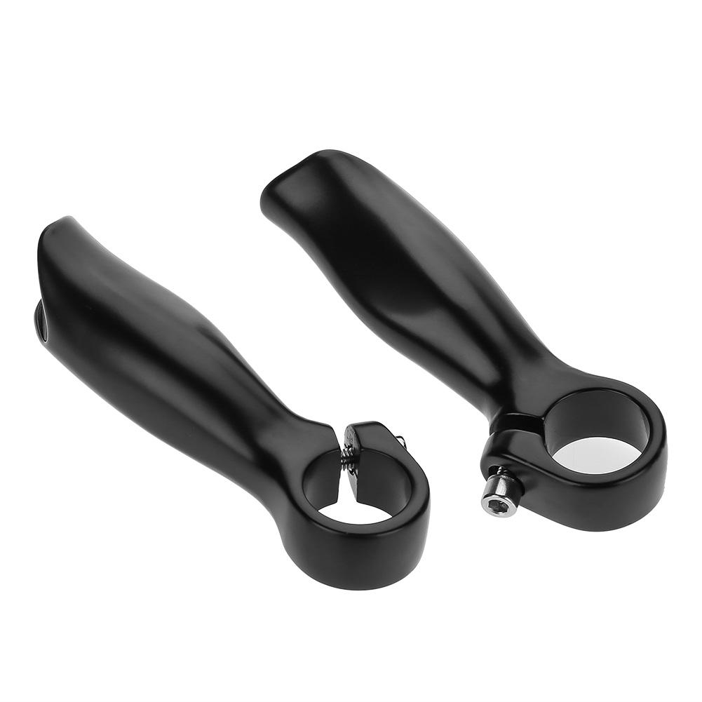1 Pair Aluminum Alloy Mountain Bike Bicycle Handlebar Bar Ends Hand Grip End 22.2mm