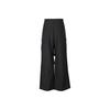 adidas Originals SS25 Moda Wygodne Wszechstronne Miękkie Luźny Krój Sznurek Elastyczny Pas Spodnie Cargo Unisex Spodnie Czarne KD0949