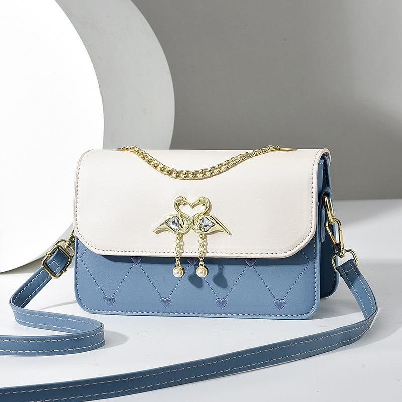 

New Fashion Square Crossbody Bag For Women,Stylish Shoulder Bag Gift For Girlfriend синий