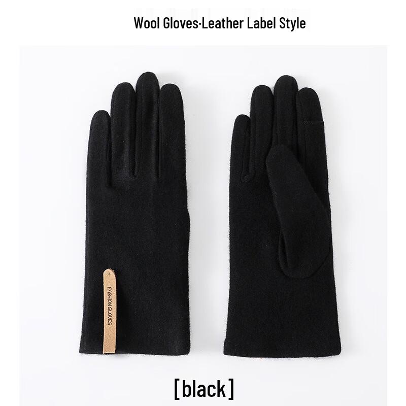 Fumade Women s Winter Wool Fleece-Lined Gloves