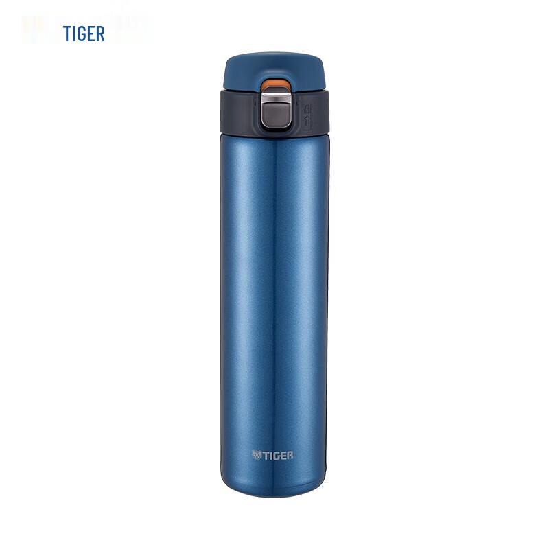 TIGER 600ml Vacuum Insulated Flip-Top Water Bottle