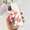 Für Samsung Galaxy Note 20 Ultra Hülle Weiches Silikon Klare Rückseite Kameraschutz Samsung Note20 5G TPU Hülle Bemalte Capa