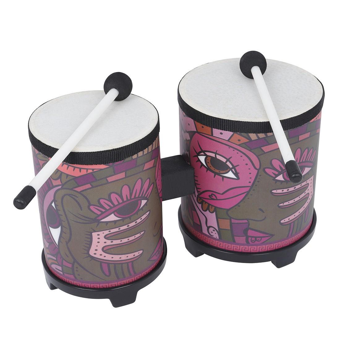 Indian and African Drum Decals: Bongo, Orff, Hand Percussion, Clapping Drums Instruments