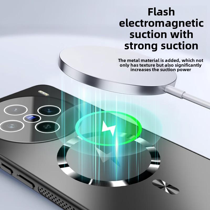 Magnetic Mobile Phone Case for Vivox200 x200pro x200pro mini, Anti-Shock with Heat Dissipation , Full Protection Cover