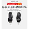 Zinc Alloy New Leather Car Key Case Cover Shell Fob For BYD Song Plus Atto 3 Han EV DM Qin Seal Dolphin Protective Auto Keychain