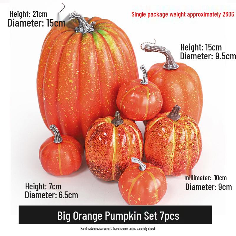 Pumpkin Model Halloween DIY Decoration Props and Accessories