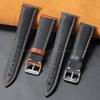 Oil Wax Discoloration Genuine Leather Watch Strap 22mm 21mm 20mm 19mm 18mm Quick Release Universal Replacement Watchband for Men