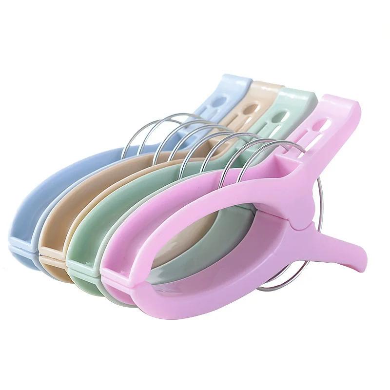 

Grande Cor Windproof Clothespins Toalha De Praia Clip Sunbed Clips Colcha Decorativa Clothespins Mini Gadget Por Lote Clothespin random color 1pcs
