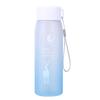 Water Bottle Supply Elk Cup Frosted Plastic Cup Portable Sports Water Cup Summer Student Cup Trend Outdoor Space Cup