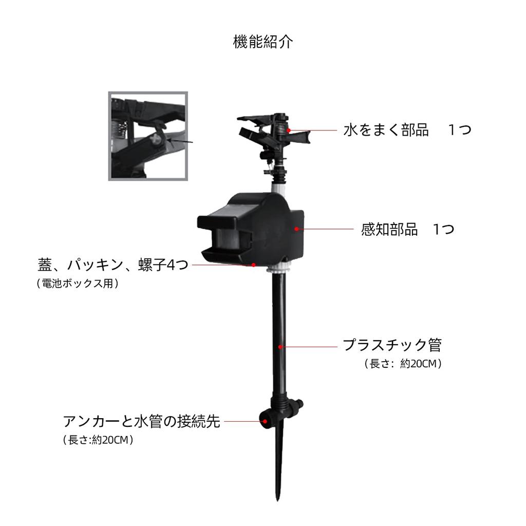 Automatic Pest Cat Animal Bird Cat Compatible with Protects and Repels Bird and Cat Droppings Sprinkler, Control, Ultrasonic, Repellent, Repellent,