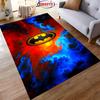 NO.2 Batman Logo Theme Carpet, Living Room Bedroom Bed Mat, Comfortable Non-slip Durable Rug, Modern Simple Style, Washable Rug