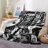 Newcastle United Print FlAannel Blanket, High quality Comfortable for All Seasons, Home Decor, Warmth and Comfort