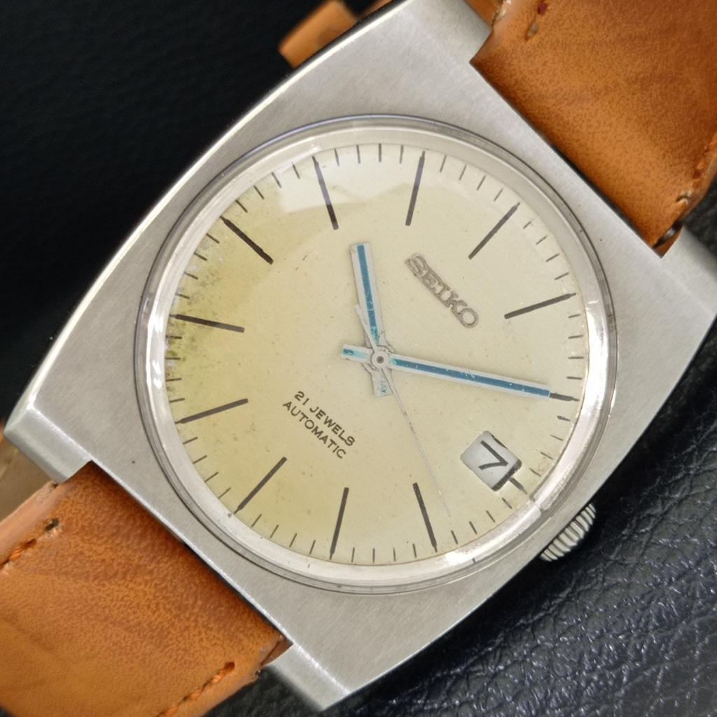 

VINTAGE SEIKO HAND-WINDING JAPAN 6602B MENS ORIGINAL DIAL WATCH a702313-5 R124-a702313