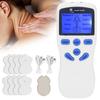 Muscle Stimulator Portable Electronic Pulse Massager with 8 Pads for Pain Relief TherapyUS Plug 100 240V