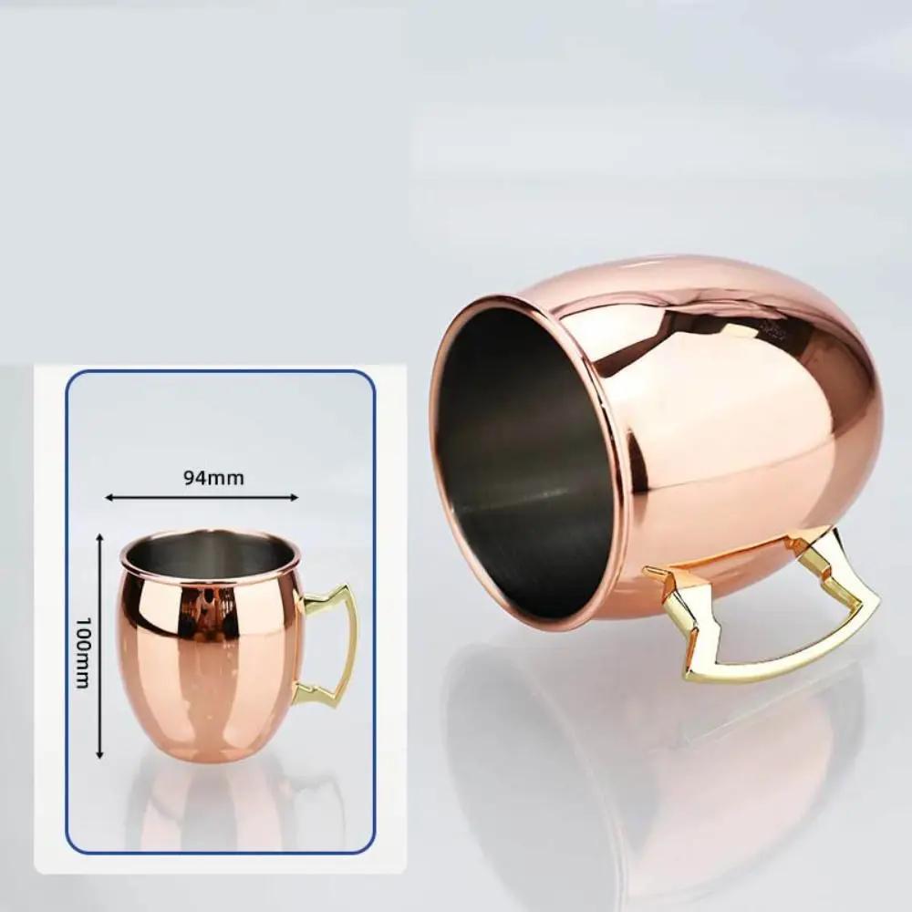 500ml Pure Copper Cup Moscow Mule Handcrafted Mug Cup Hammered Smooth Finish Moscow Mule Mugs Mules Cocktails Coffee Beer