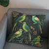 2D Stylish Birds Pattern Decorative Cushion Cover Pattern Cushion Cover Suitable For Sofa Bedroom Car Pillow Cover