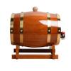 Red Wine Barrel Home Decor: Handmade Wooden Display Ornament for Bar or Restaurant