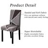 Stretch-Stuhlbezug, günstig, große Elastizität, Sitzschutz, Stuhlhussen für Esszimmer, Hochzeit, Hotel, Bankett, Universalgröße