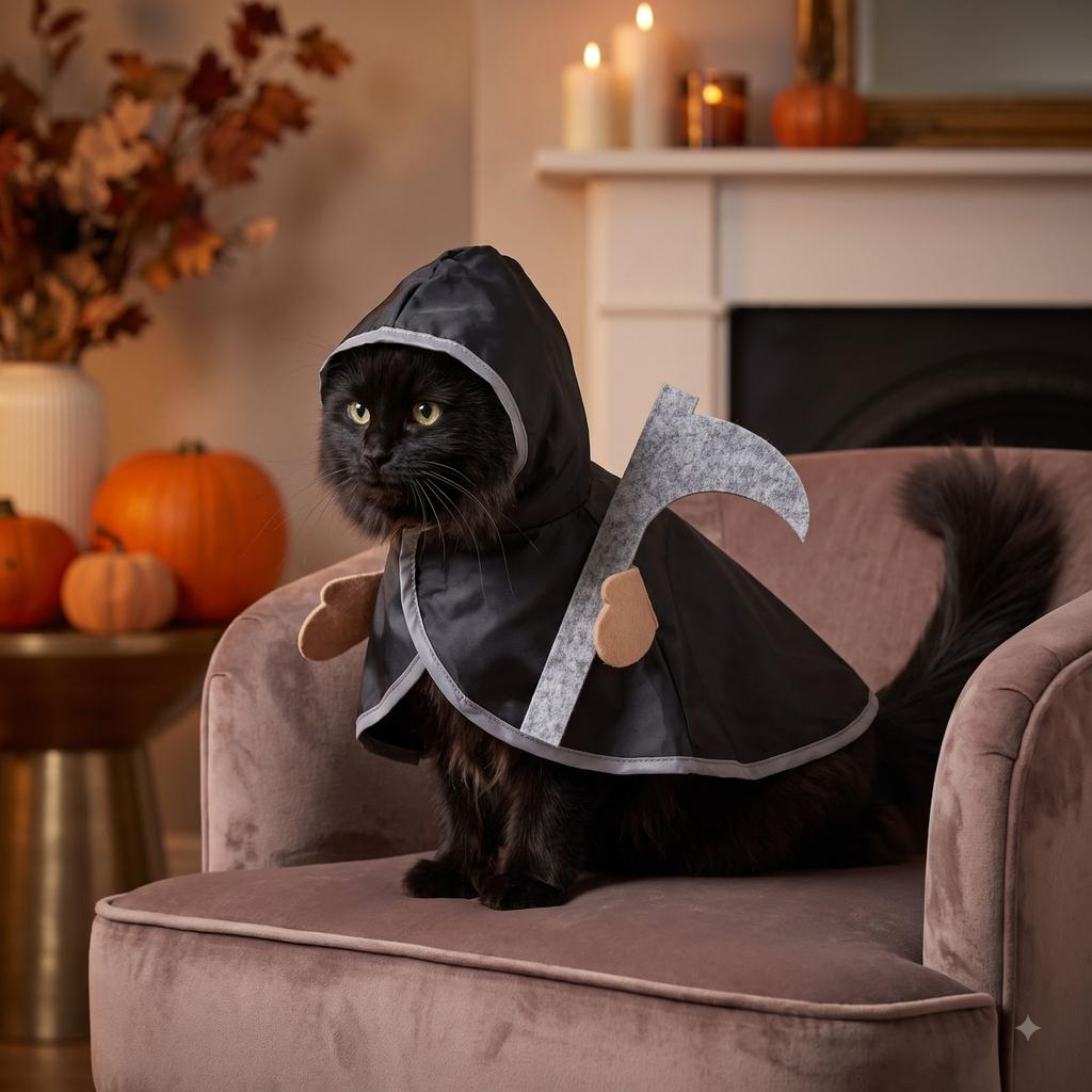 Halloween Costume Cloak for Small Halloween Party Dress Up