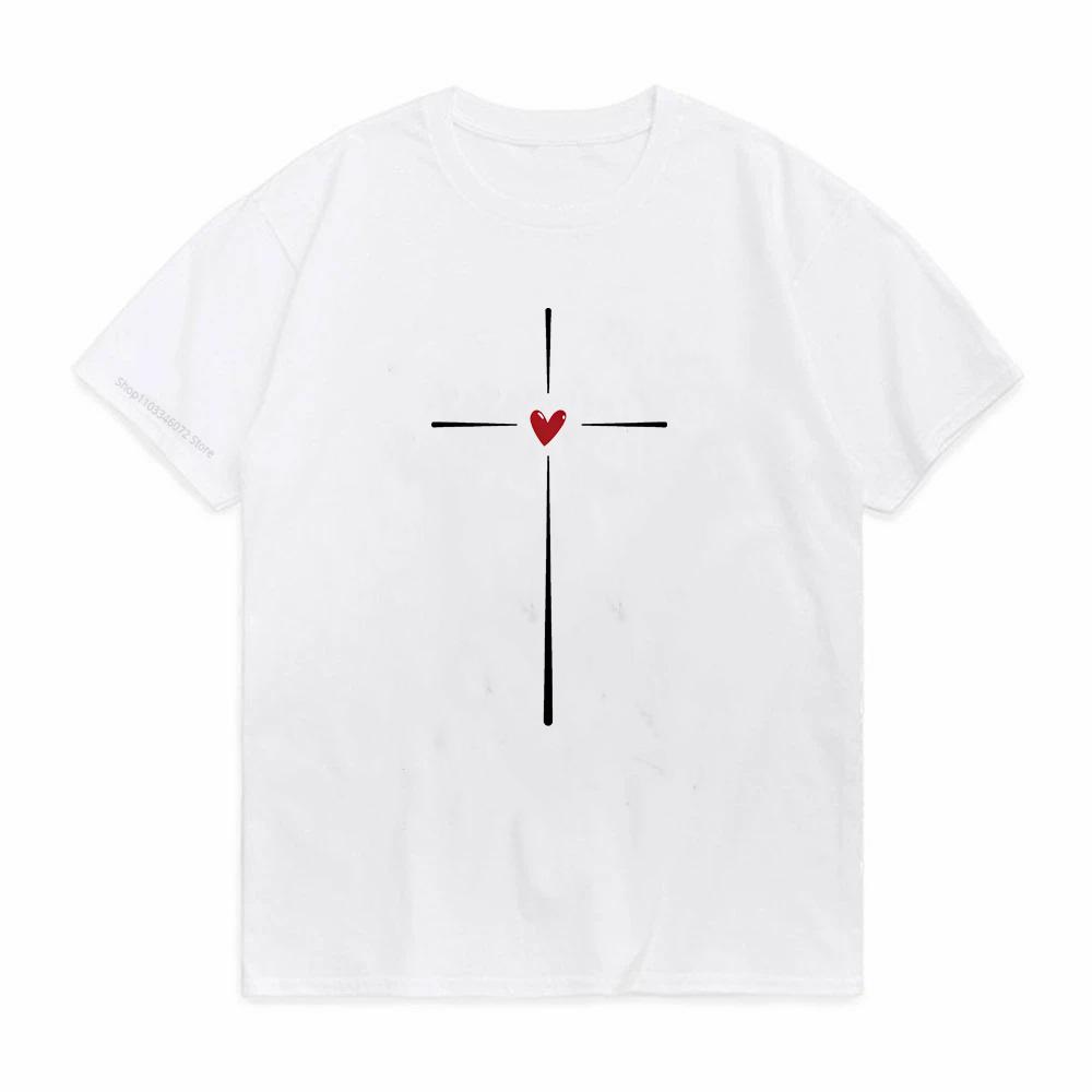 Mens cotton summer loose fit Love Heart Graphic printed slim fit casual sports round neck short sleeved Tshirt top