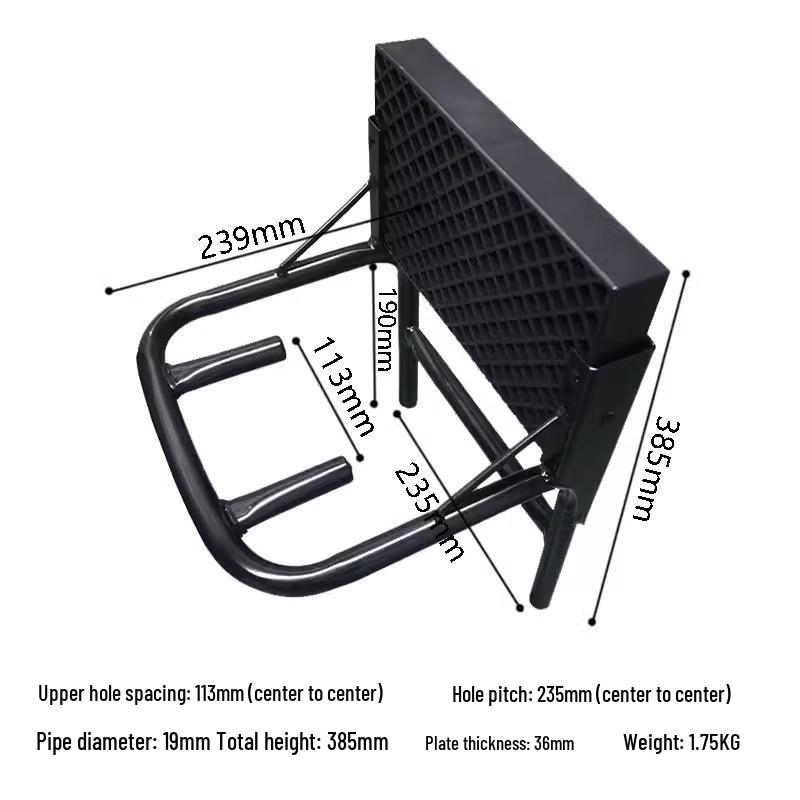 Inflatable Boat Kayak Motor Mount Bracket for Outboard Propeller