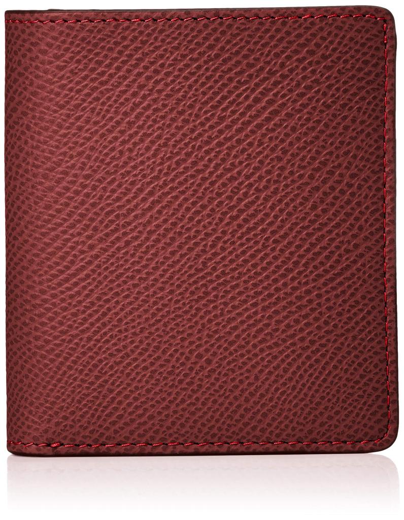 Fico Men's Inizio Mini Wallet, Bifold with Flap, 58899, Wine