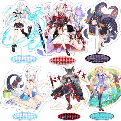 Japonsko Hololive Vtuber Akryl Usada Pekora Uruha Rushia Hosimati Suisei Inugami Korone Stojan na tašky Model Anime