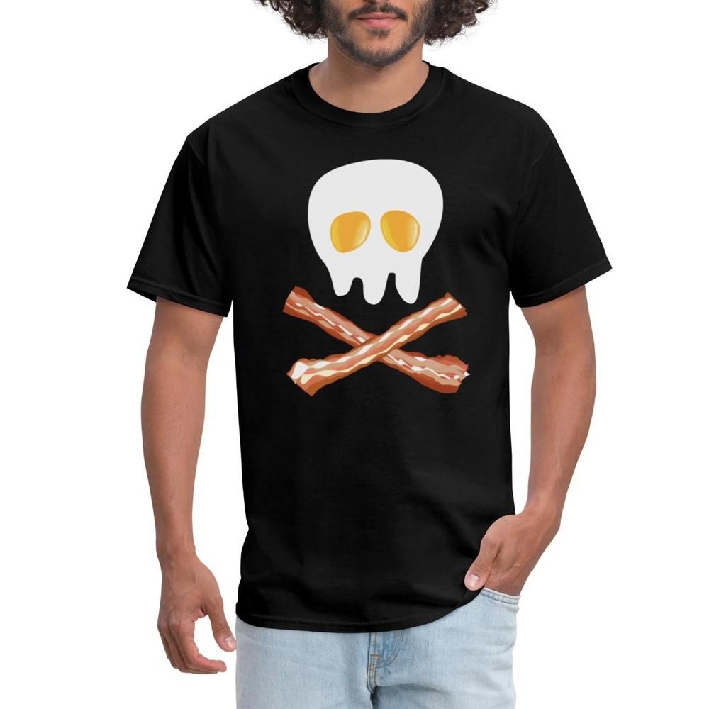 Eggs And Bacon Funny Pirate Men s T-Shirt Unisex T-Shirt M