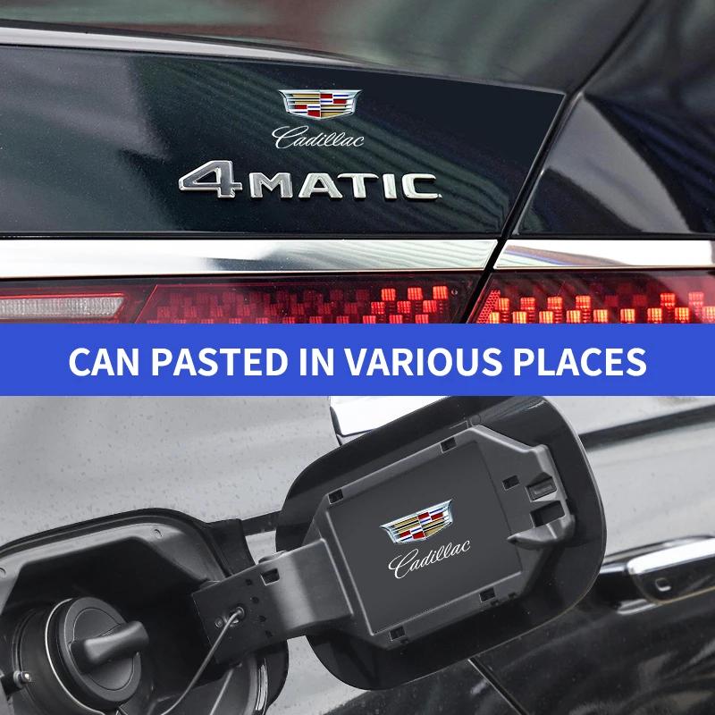 1/2/5/10 stuks Auto Stickers Auto-Styling Logo Interieur Decoratieve Accessoires Voor Cadillac SRX ATS XTS CT4 CT5 CT6 XT4 XT5 XT6