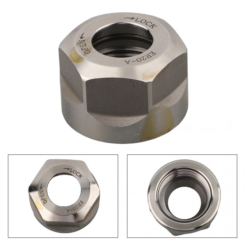 High-Precision Collet ER11/16/20/25/32/40-A/M/UM Clamping Nut Milling Chuck Cap#