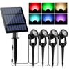 Black Scorpion Solar Ground Spotlights Set