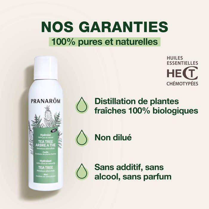 Pranarom Hydrolat Arbre à Thé Tea Tree Bio 150ml