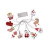 New USB Christmas LED String 3m LED Hanging Light Santa Claus Christmas Tree Illumination Light Strings 2026 New Year