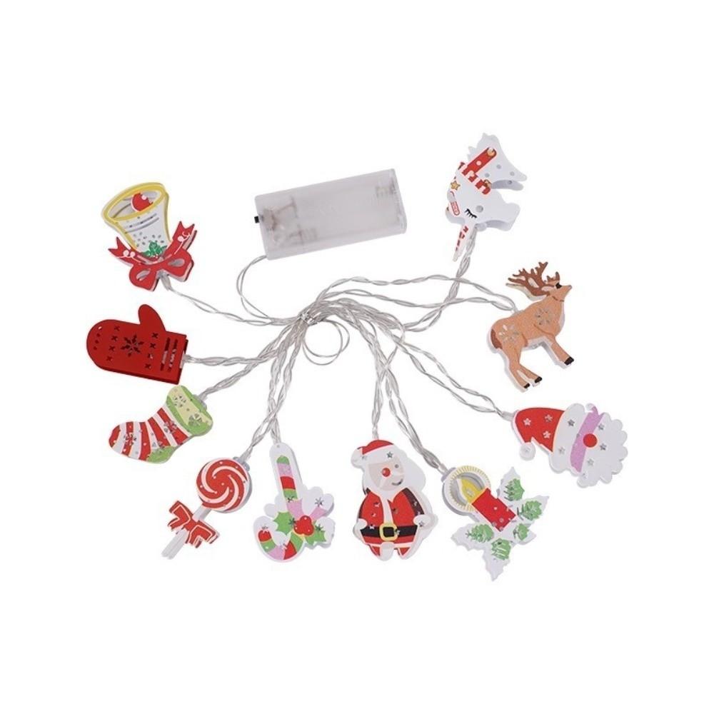 New USB Christmas LED String 3m LED Hanging Light Santa Claus Christmas Tree Illumination Light Strings 2026 New Year
